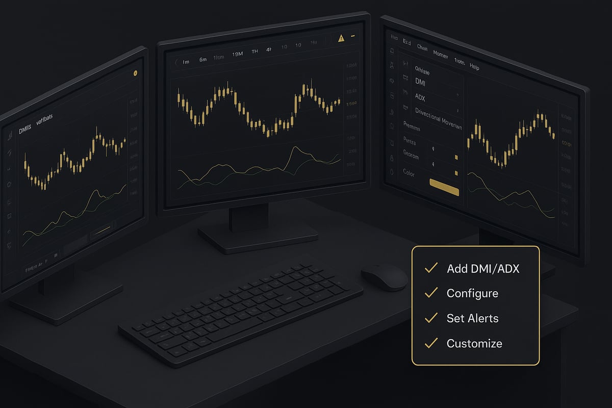 Setting Up the DMI/ADX Indicator: Step-by-Step for Any Market